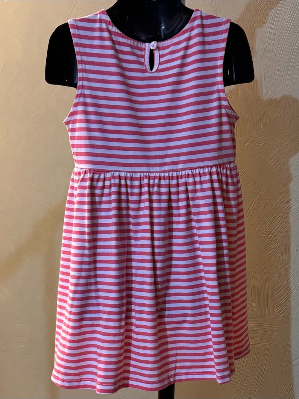 Lot of 3 Girls Dresses Sizes 5 & 6 Striped Polka Dot Floral Pink/Black/White